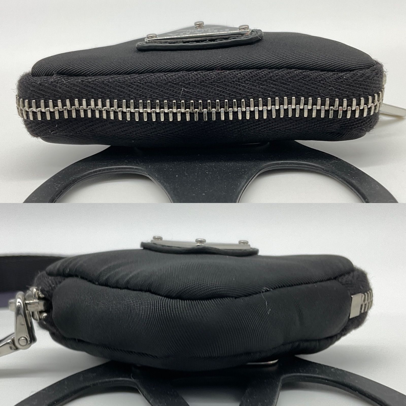 PRADA ナイロン ポーチ スマホショルダー 美品 ブラック 楽天市場】PRADA プラダ スマートフォンケース ショルダーバッグ