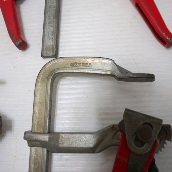 BESSEY ベッセイ ワンタッチレバークランプ GH16 ラチェット式レバー型 GH型 開き160mm 4丁セット 4個セット ≡DT6532 HRDEVELOPMENT_JP