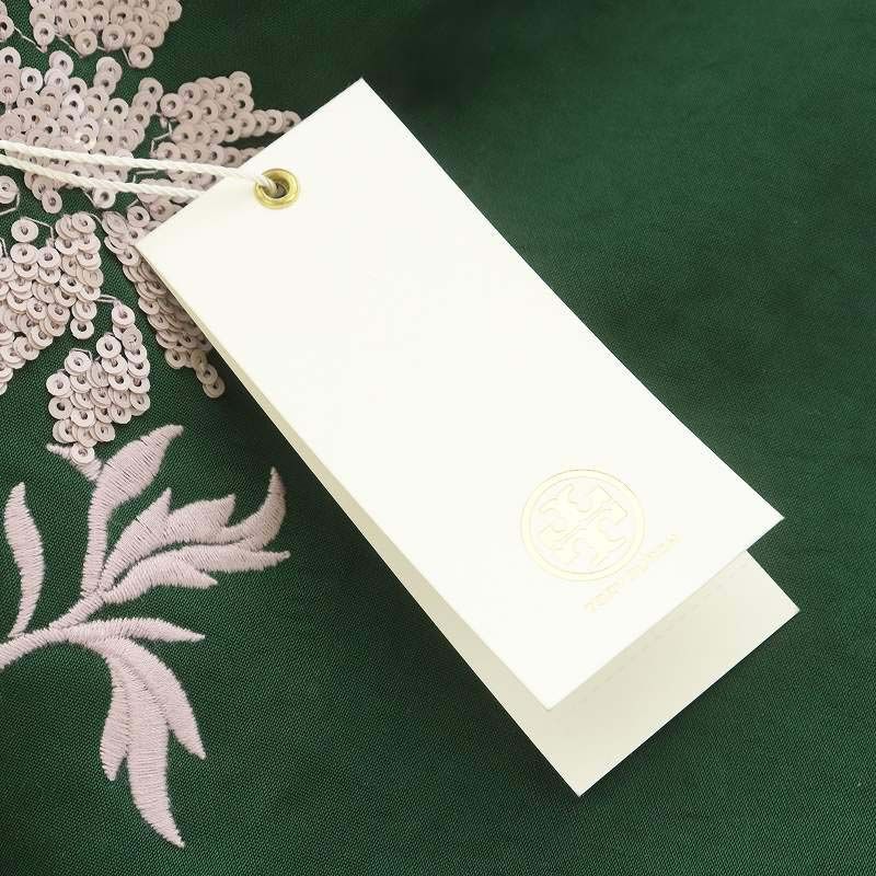 トリーバーチ TORY BURCH ZOE EMBELLISHED TIE BAG ハンドバッグ 