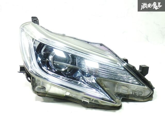 ☆点灯確認済☆ トヨタ 純正 GRX130 マークX 中期 HID ヘッド