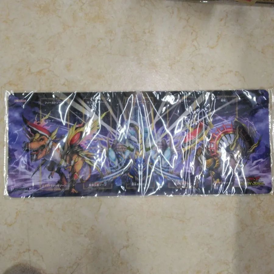 遊戯王 プレイマット 大恐竜駕ダイナーミクス 超絶777トレジャー