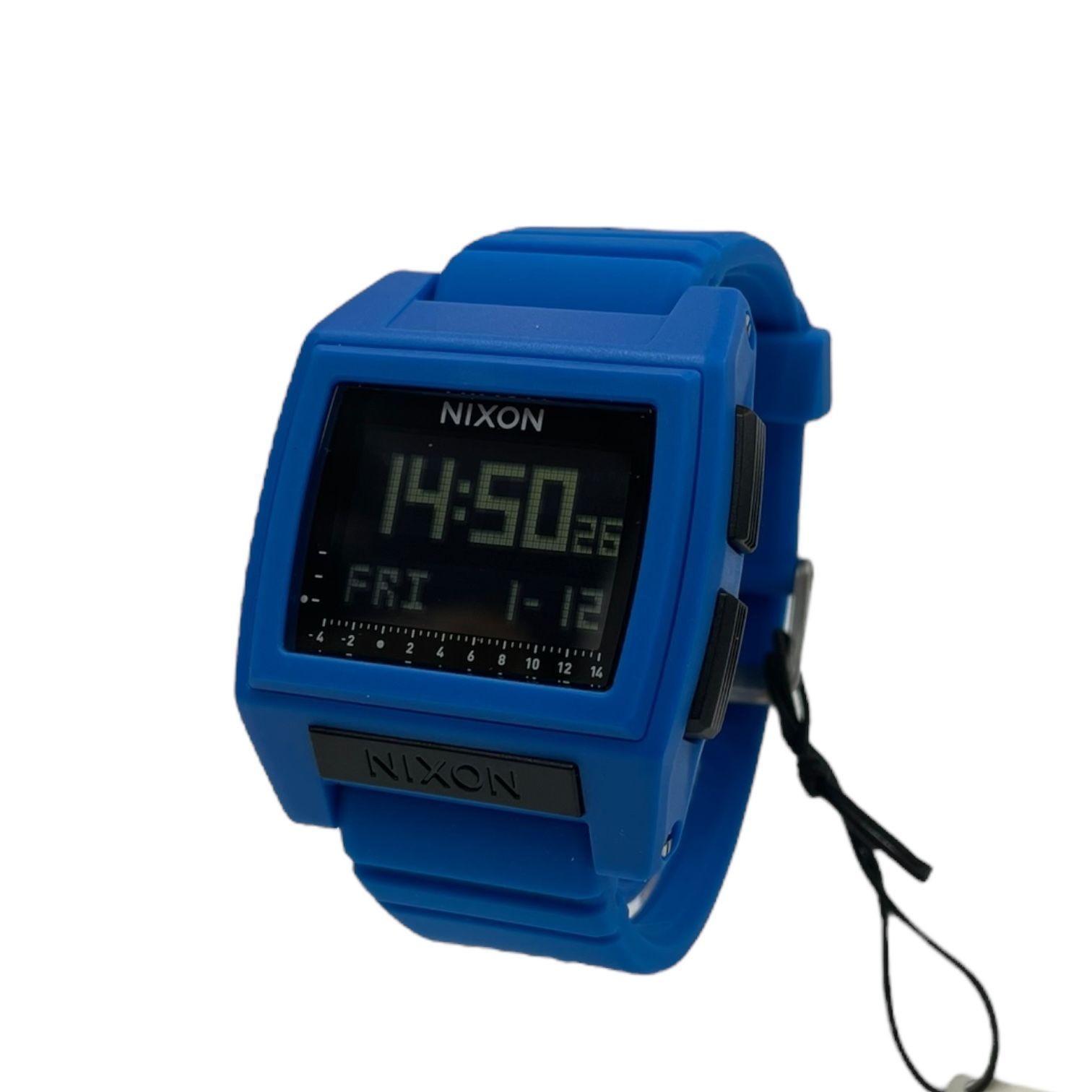 未使用品】NIXON ニクソン THE BASE TIDE PRO ザ・ベースタイド プロ クォーツ腕時計 デジタル サーフウォッチ マリンスポーツ  A1212-300-00 ブルー - メルカリ