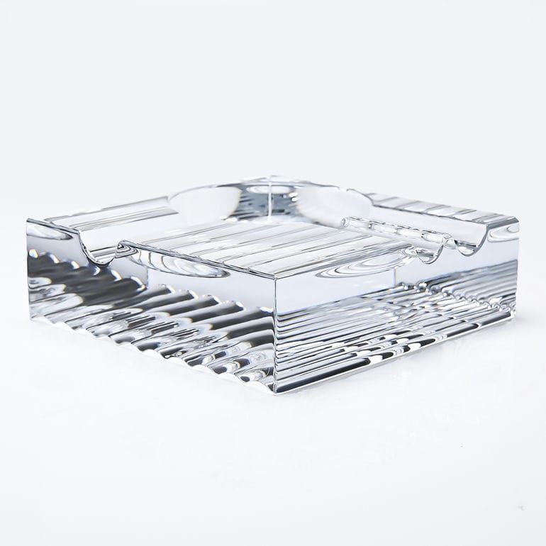 新品 バカラ Baccarat アシュトレイ 灰皿 ハバナ クリスタル シガー 