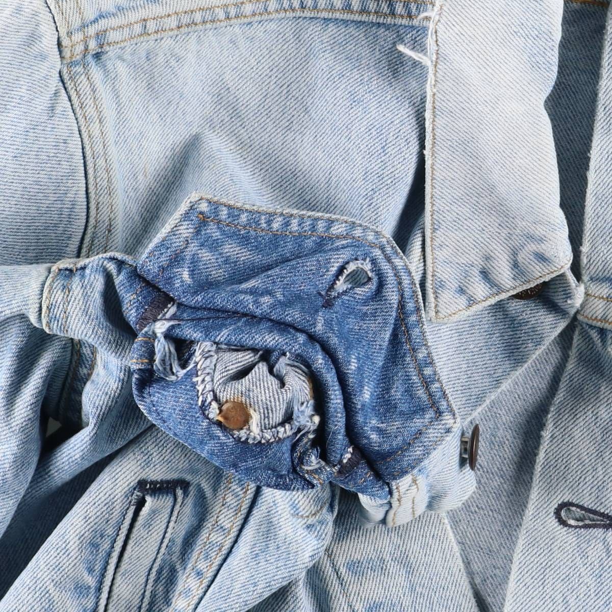 古着 リーバイス Levi's デニムジャケット Gジャン USA製 メンズL相当