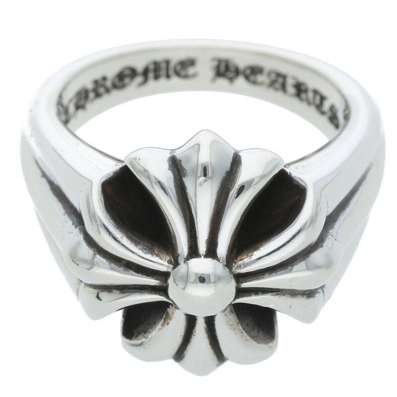 アクセサリー CHROME HEARTS LG CUT OUT CH PLUS RING クロムハーツ CUTOUT CH PLS LG/ラージカットアウトCHプラス シルバー