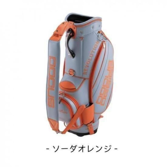 ドゥーカス キャディバッグ ソーダオレンジ DCC770 TOUR NINE.FIVE 9.5インチ