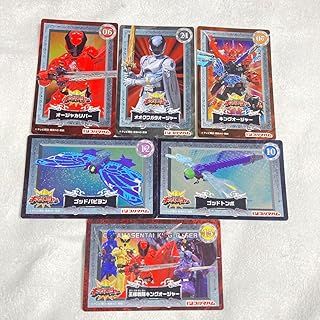 キングオージャー プリマハム メタリックカード 6枚セット FHNIWEYC