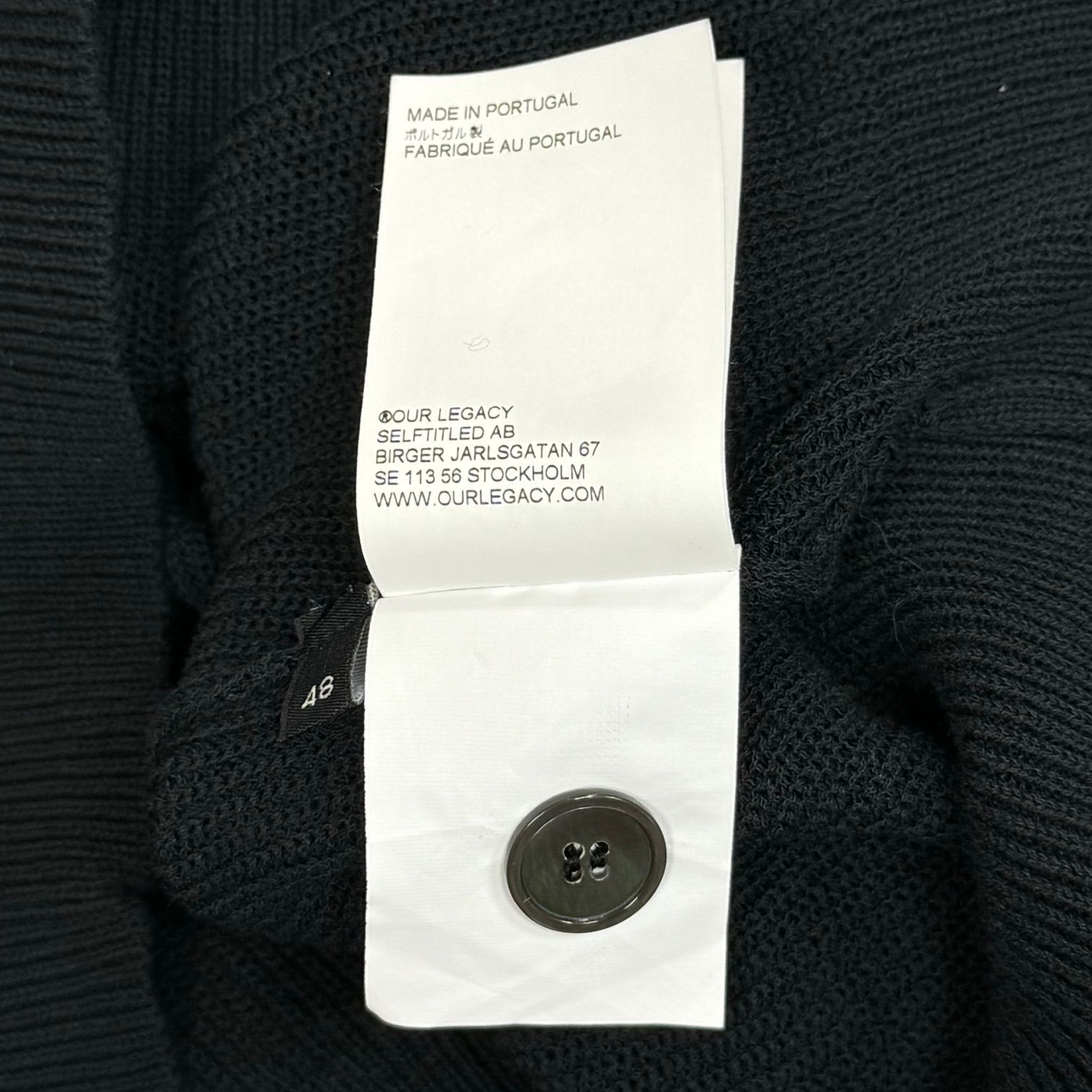 新品 Our Legacy 24SS Traditional Polo トラディショナル ニット