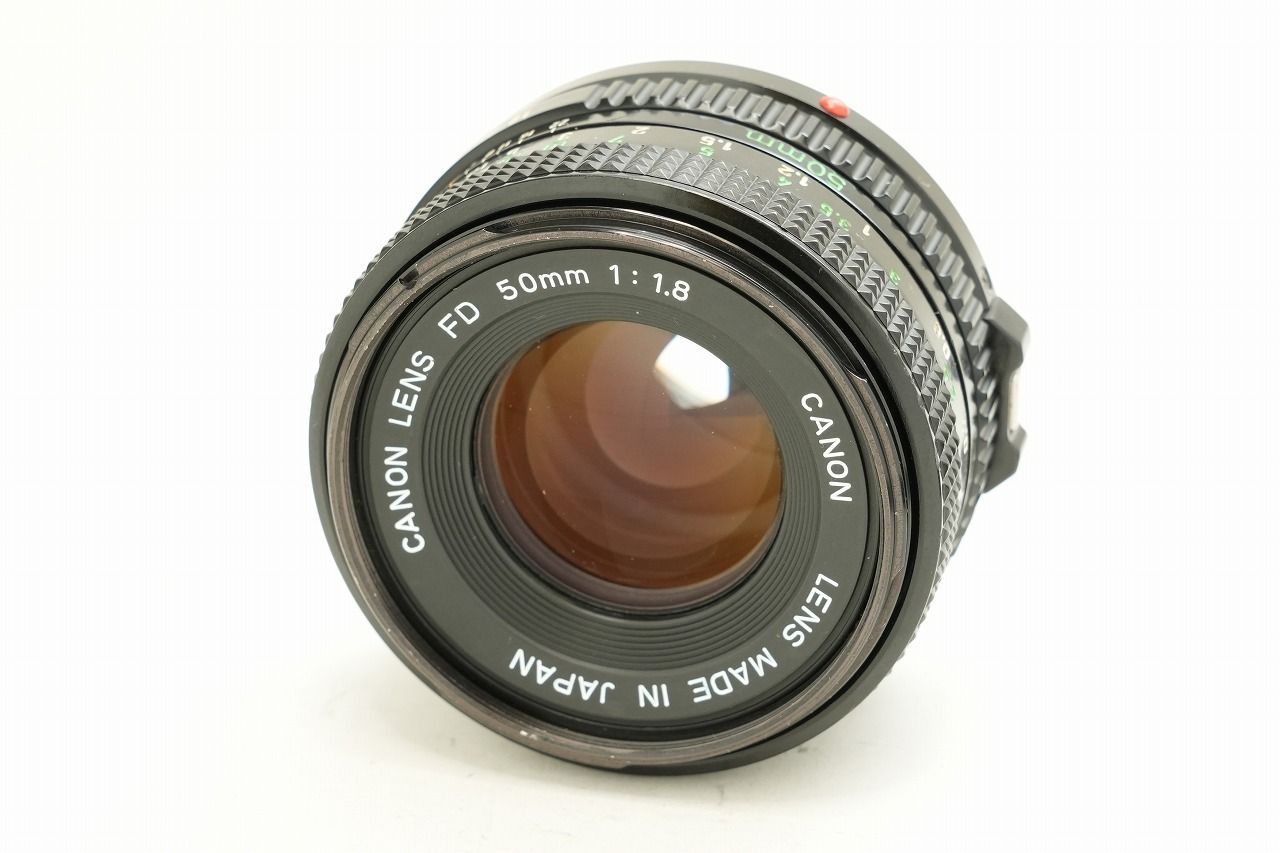 カメラ □基本の1本！単焦点レンズ Canon New FD 50mm F1.8