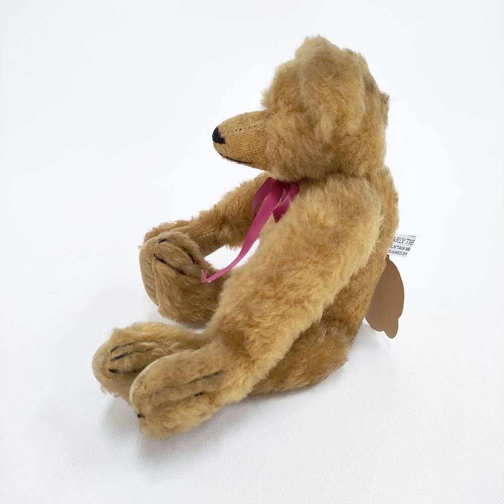 Bearly There ベアリーゼア Linda Spiegel リンダスピーゲル ヴィンテージ Euleka テディベア  ぬいぐるみ キャメル レディース【中古】5-0214G◎ Bearly There ベアリーゼア Linda Spiegel リンダスピーゲル
