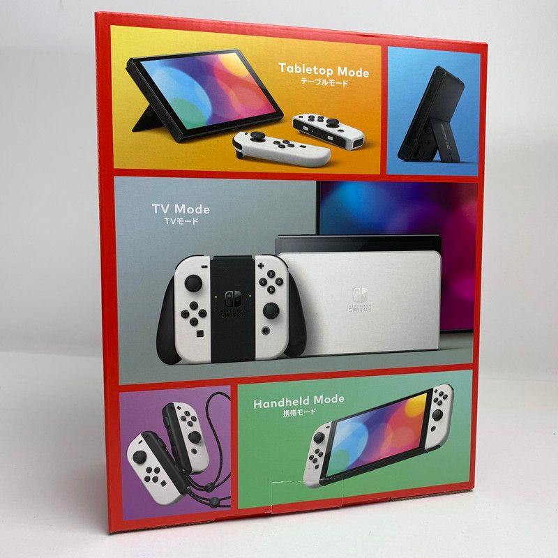 【未使用】Nintendo Switch本体有機ELマルチカラー 新品未開封 任天堂スイッチ有機EL ホワイト、ネオンカラー各1台