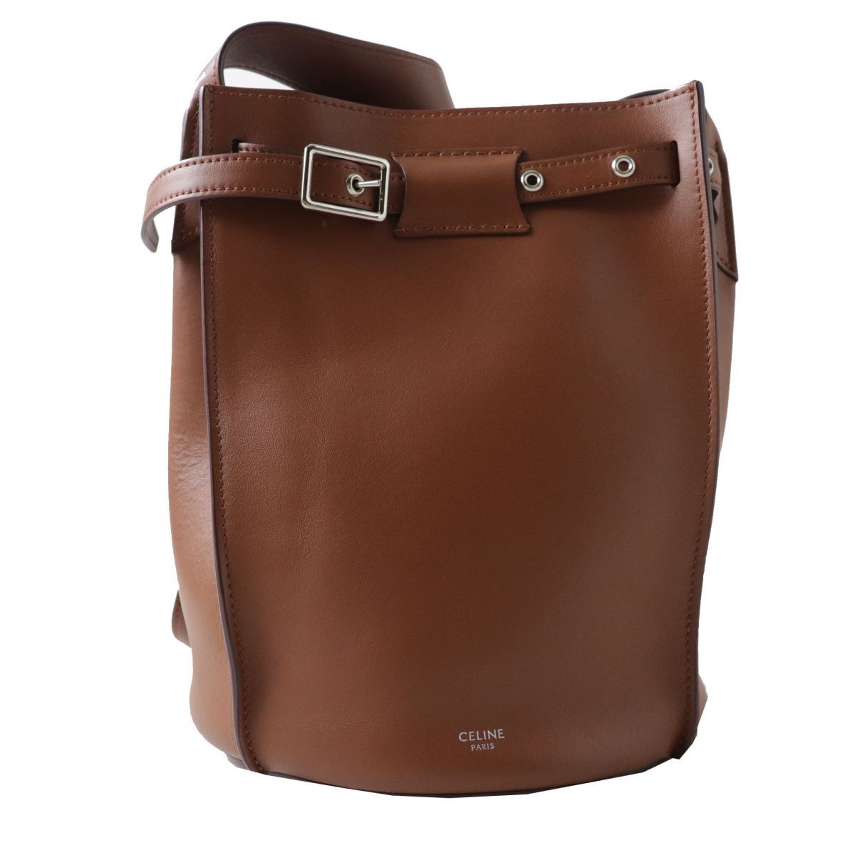 CELINE セリーヌ ビッグバッグ バケット タン 極美◎セリーヌ 18934 Big Bag Bucket ビッグバッグ バケット