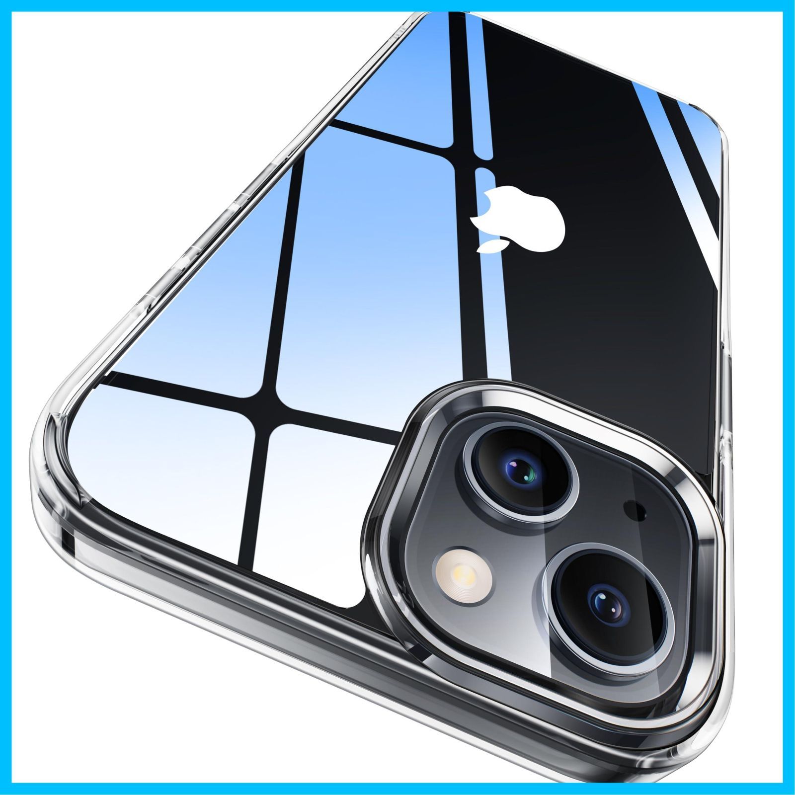 【人気商品】【極々透明感・革新耐黄変技術】CASEKOO iPhone 15 用 ケース クリア 耐衝撃 米軍MIL規格 黄変防止 ストラップホール付き ワイヤレス充電対応 2023年新型 アイフォン15用ケース 6.1イン