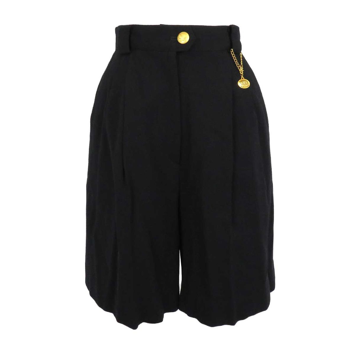 ヴァレンティノ プリーツ キュロット パンツ valentino garavani sport レディース ブラック VALENTINO アパレル 小物