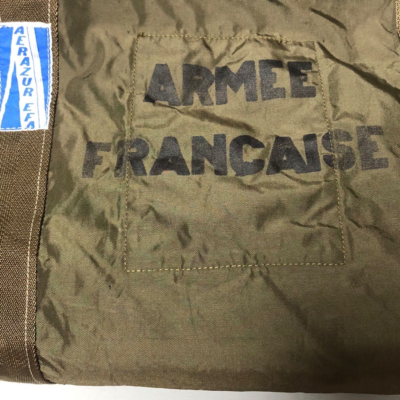 【ヴィンテージ美品】80s フランス軍パラシュートバッグ ヴィンテージ 美品】80s フランス軍 パラシュートバッグ - メルカリ