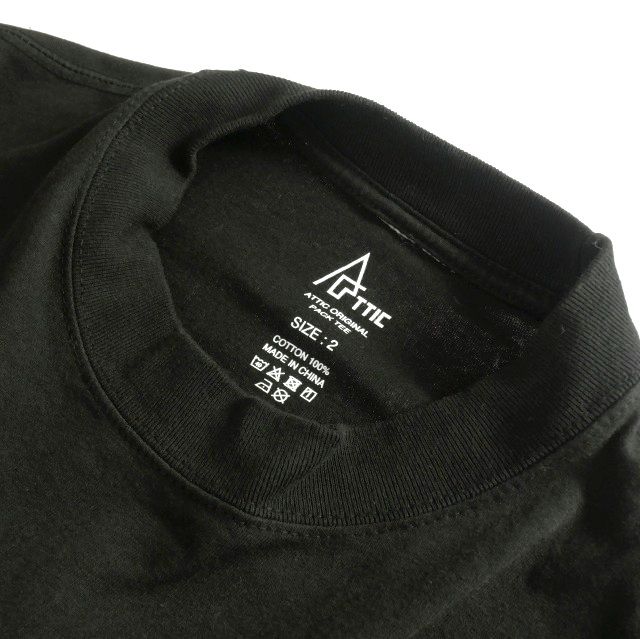 Attic Sendai Pack Tee オーバーサイズTシャツ カットソー 半袖 2