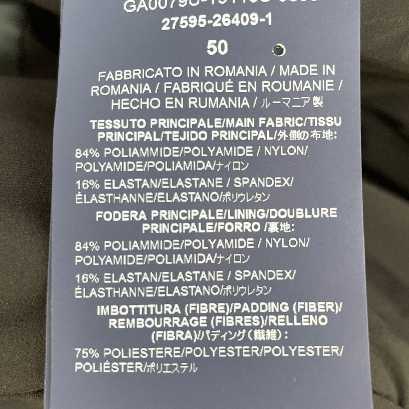 ヘルノ GA0079U-19119S