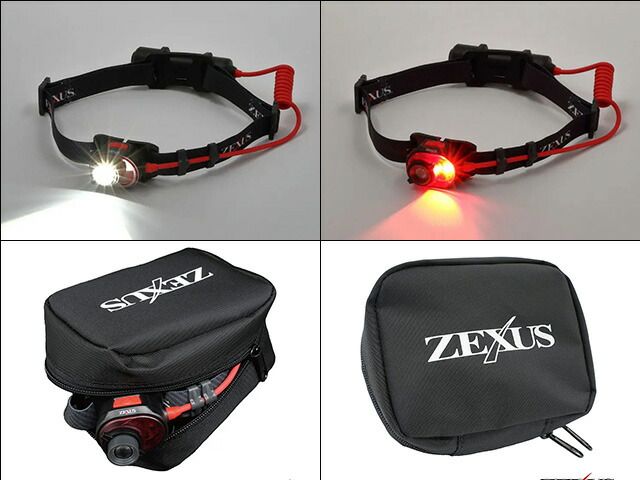 限定モデル】冨士灯器 ZEXUS LED LIGHT ZX-R390 限定ケース付（充電