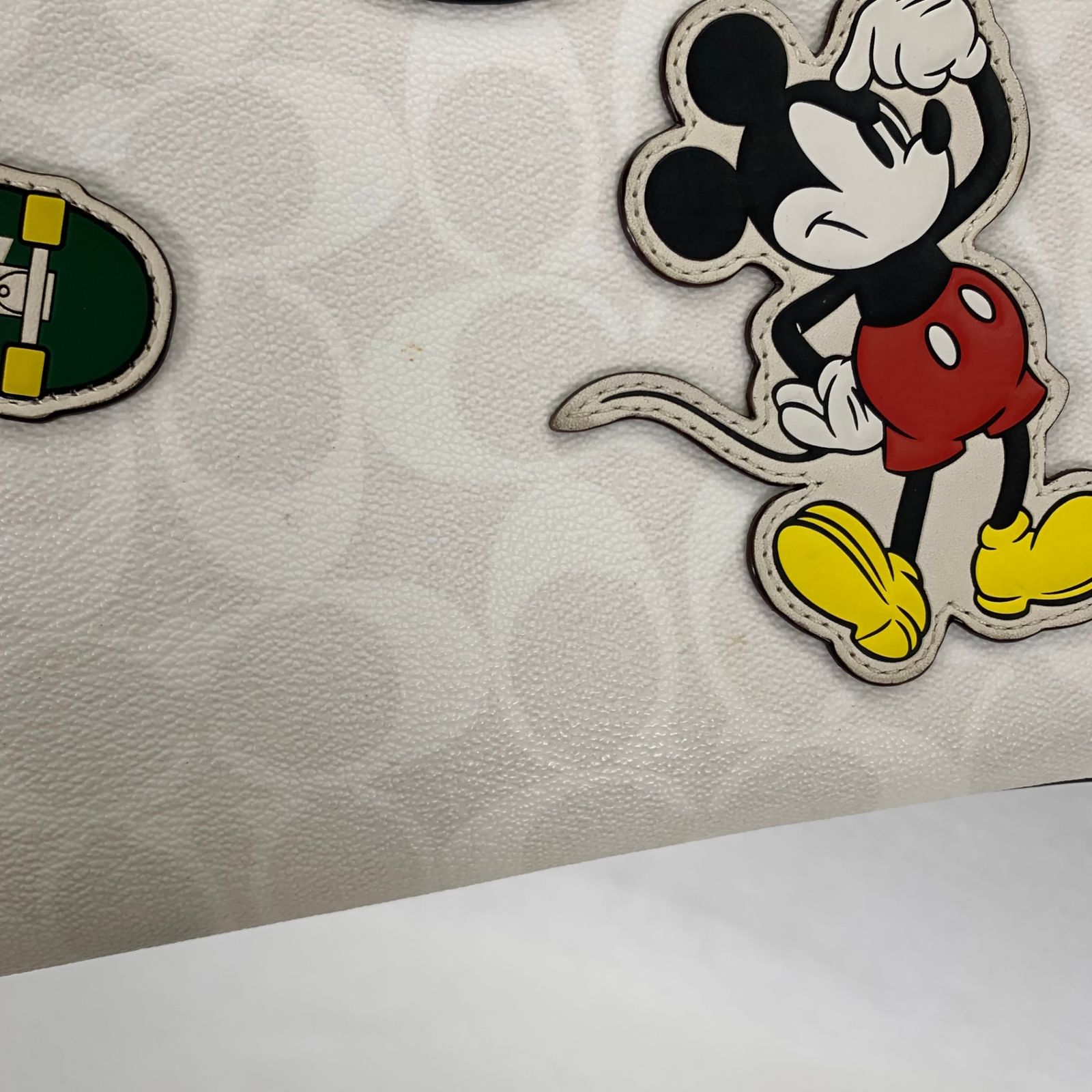 COACH コーチ x ディズニー ミッキーマウス クラッチバッグ C2080-3205 