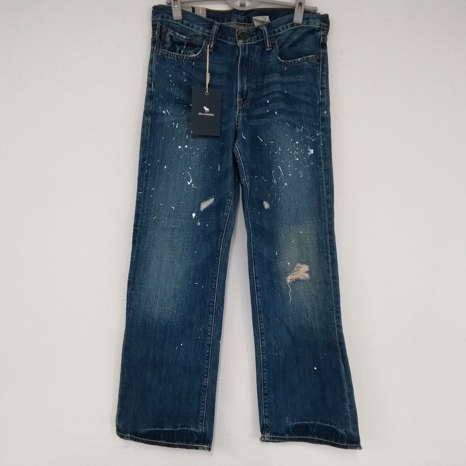 【ファッション通販】の商品をすべて 新品タグ付き】アバクロンビー&フィッチ ローライズデニム パンツ