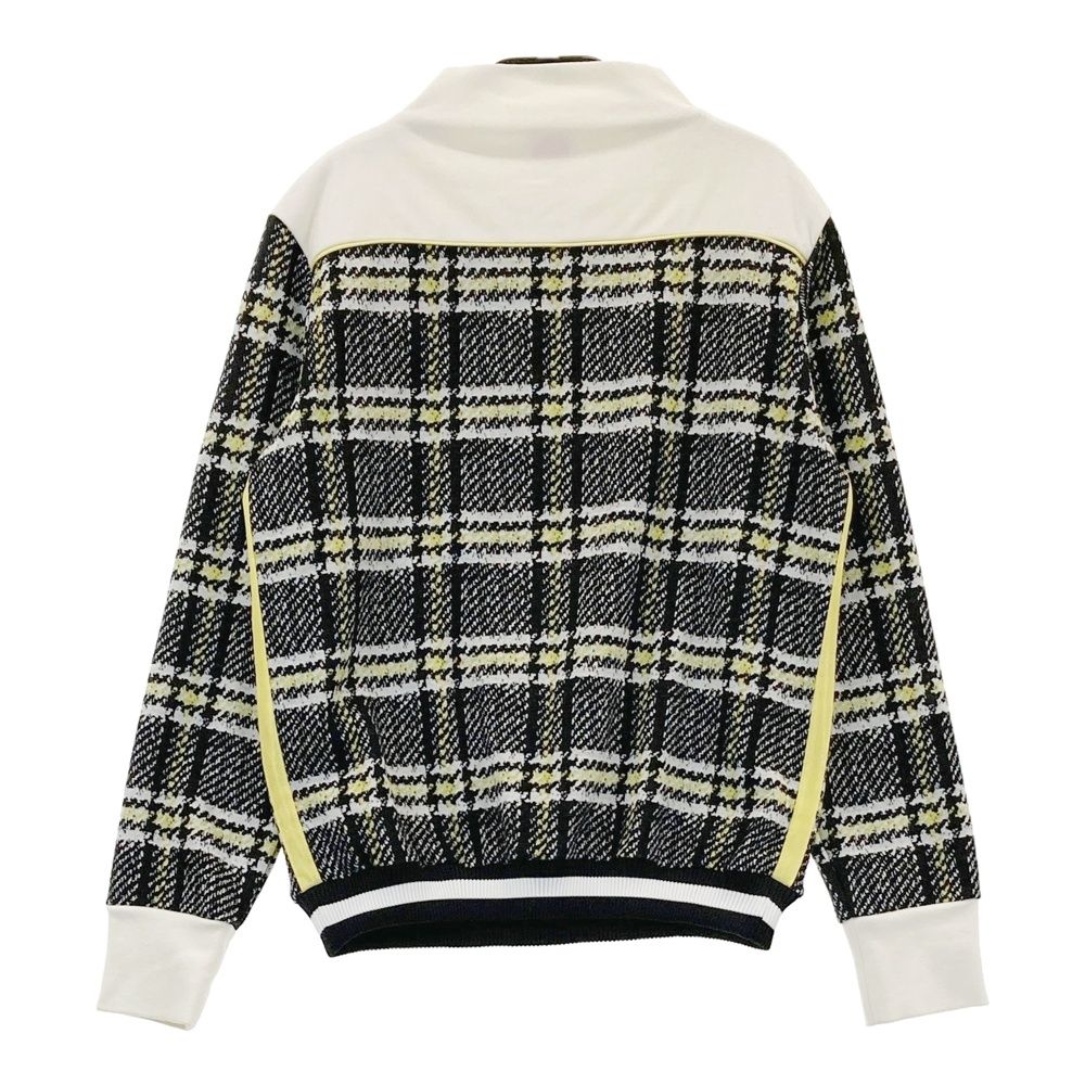 ARCHIVIO アルチビオ セットアップ　ボーダー　ボア　ニット　ゴルフ　白黒 ARCHIVIO アルチビオ セットアップ ボーダー ボア ニット ゴルフ