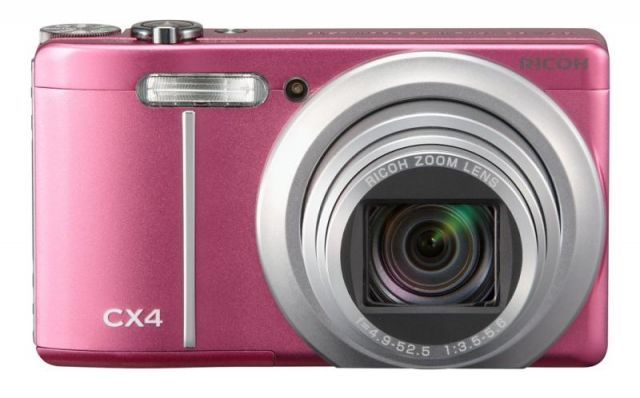 RICOH デジタルカメラ CX4 パープルピンク CX4PP 1000万画素裏面照射CMOS 光学10.7倍ズーム 広角28mm 3.0型液晶 高速連写