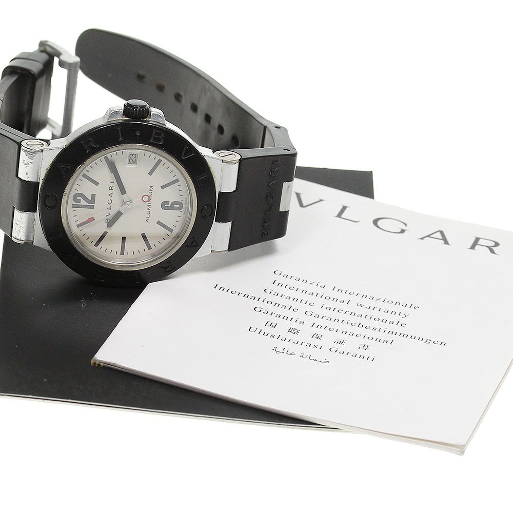 ☆保証書付き【BVLGARI】ブルガリ アルミニウム AL38TA 自動巻き
