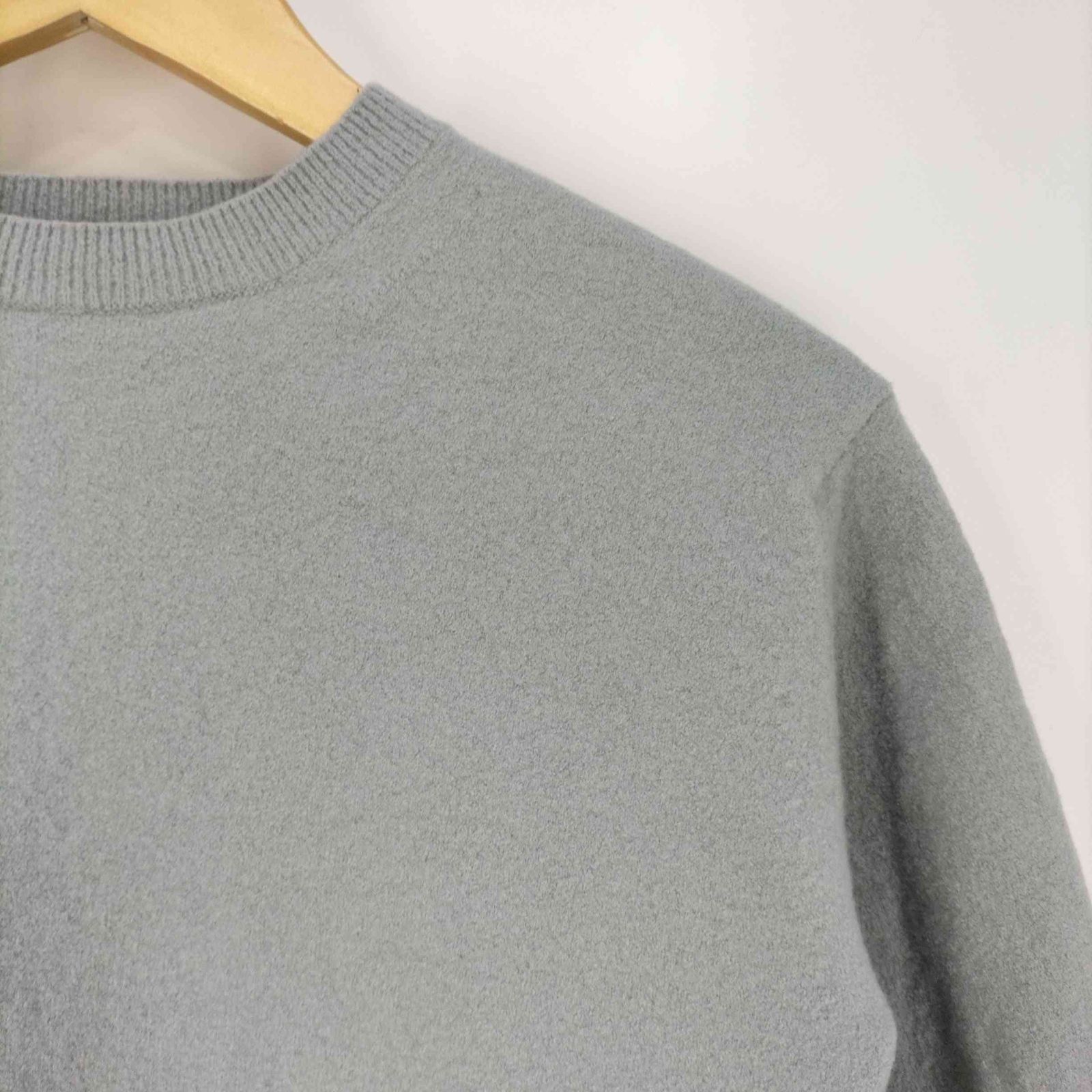 オーラリー AURALEE FELTED WOOL KNIT BIG P/O フェルテッドウール 
