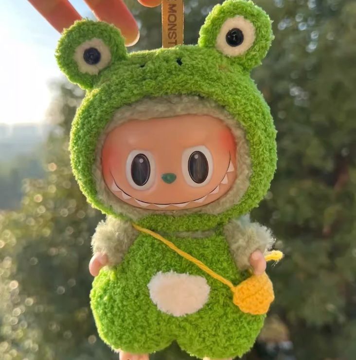 かえるぴょんぴょん Labubu お洋服 090 ぴょんぴょんカエル - メルカリ