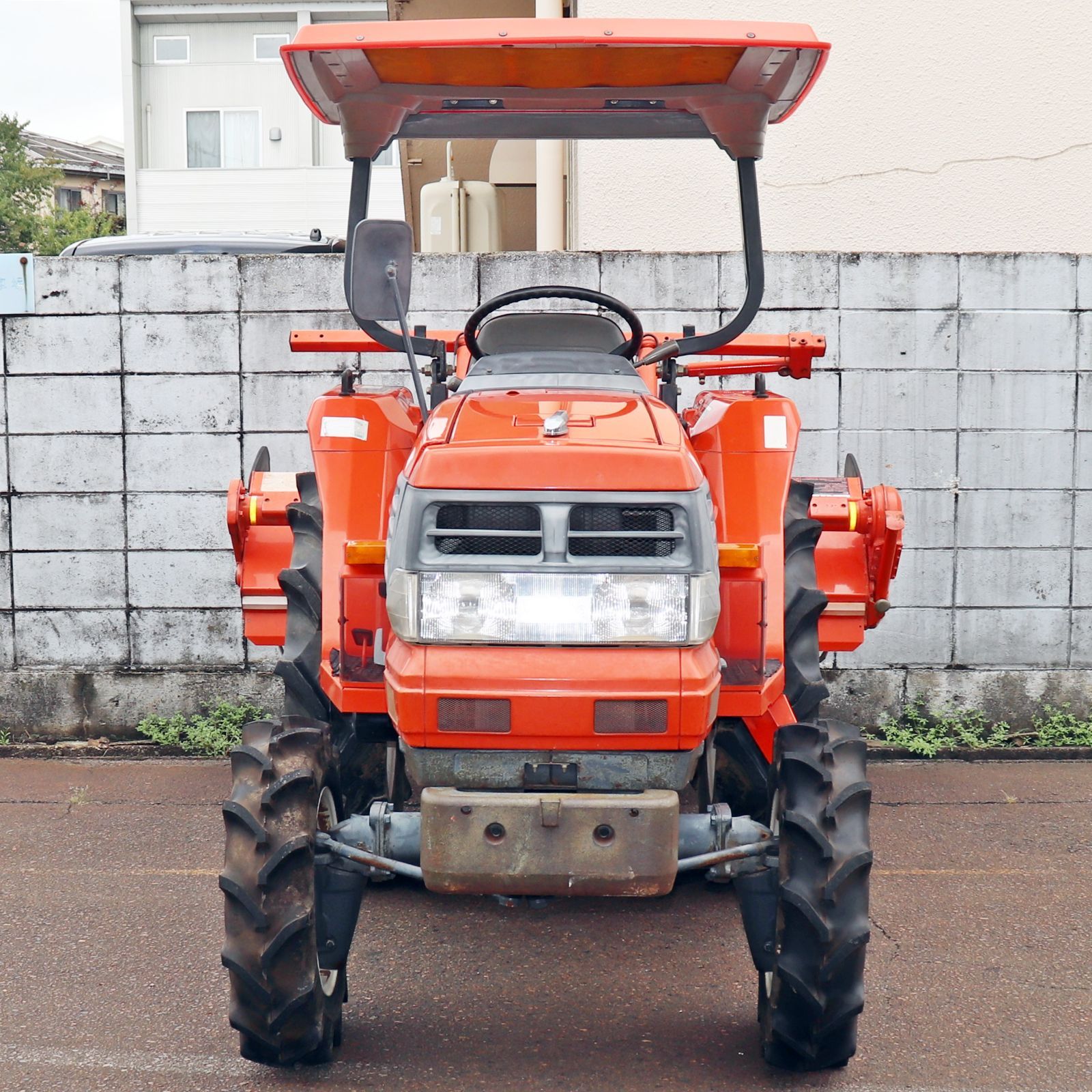 新潟発 クボタ トラクター GL240 RL7G ロータリーセット 24馬力 約1700