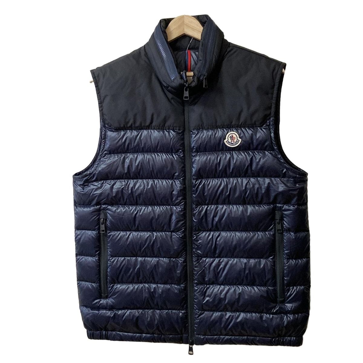 Moncler モンクレール ダウンベストサイズ2 ブラック MONCLER ダウンベスト サイズ2 黒