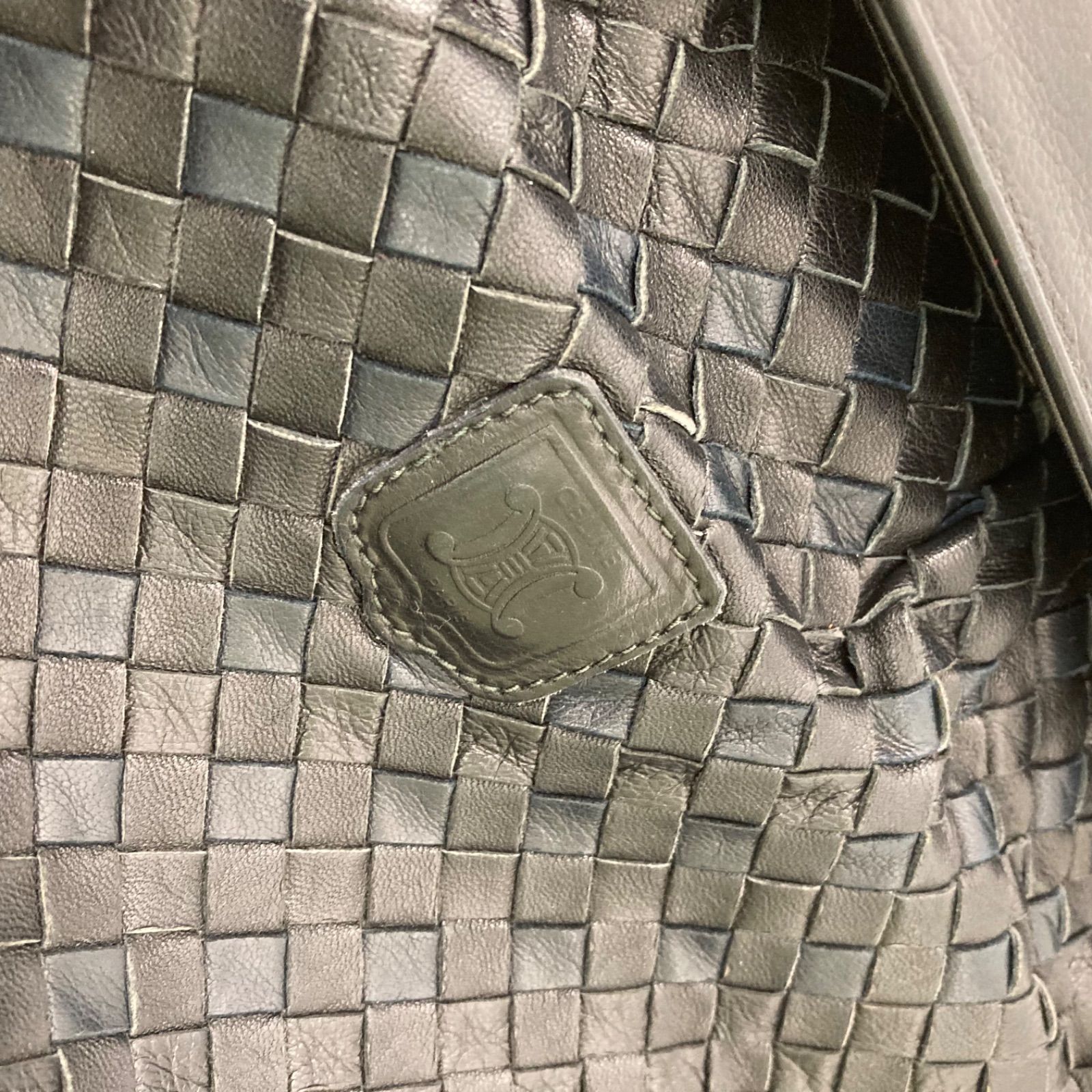 🌟最終価格🌟【CELINE】セリーヌ ショルダーバッグ ブラック 革