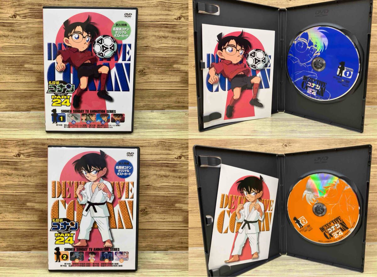 美品】 DVD [全10巻セット]名探偵コナン PART24 Vol.1~10