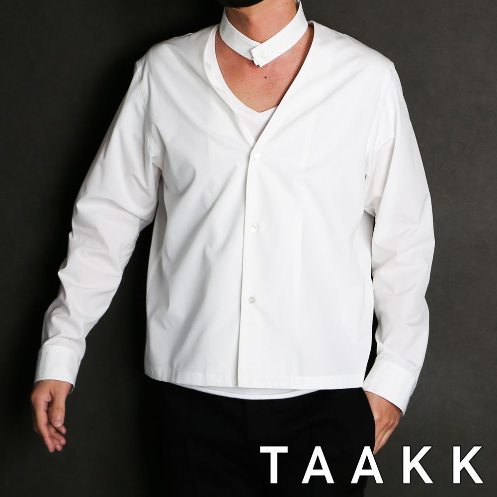 【新品未使用】20AW TAAKK tie shirts