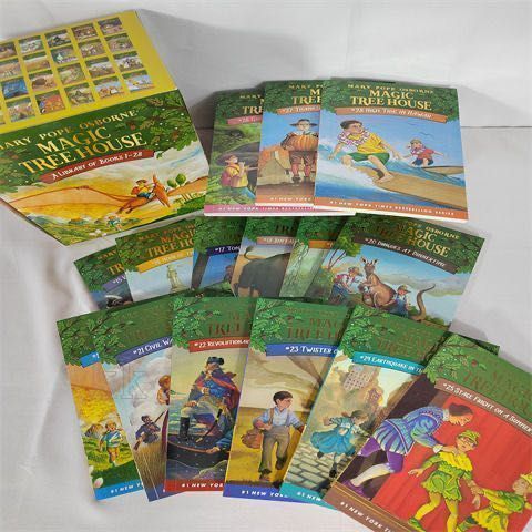 Magic Tree House シリーズ 全巻セット Amazon | Magic Tree House Books 1-4 Boxed Set | Osborne