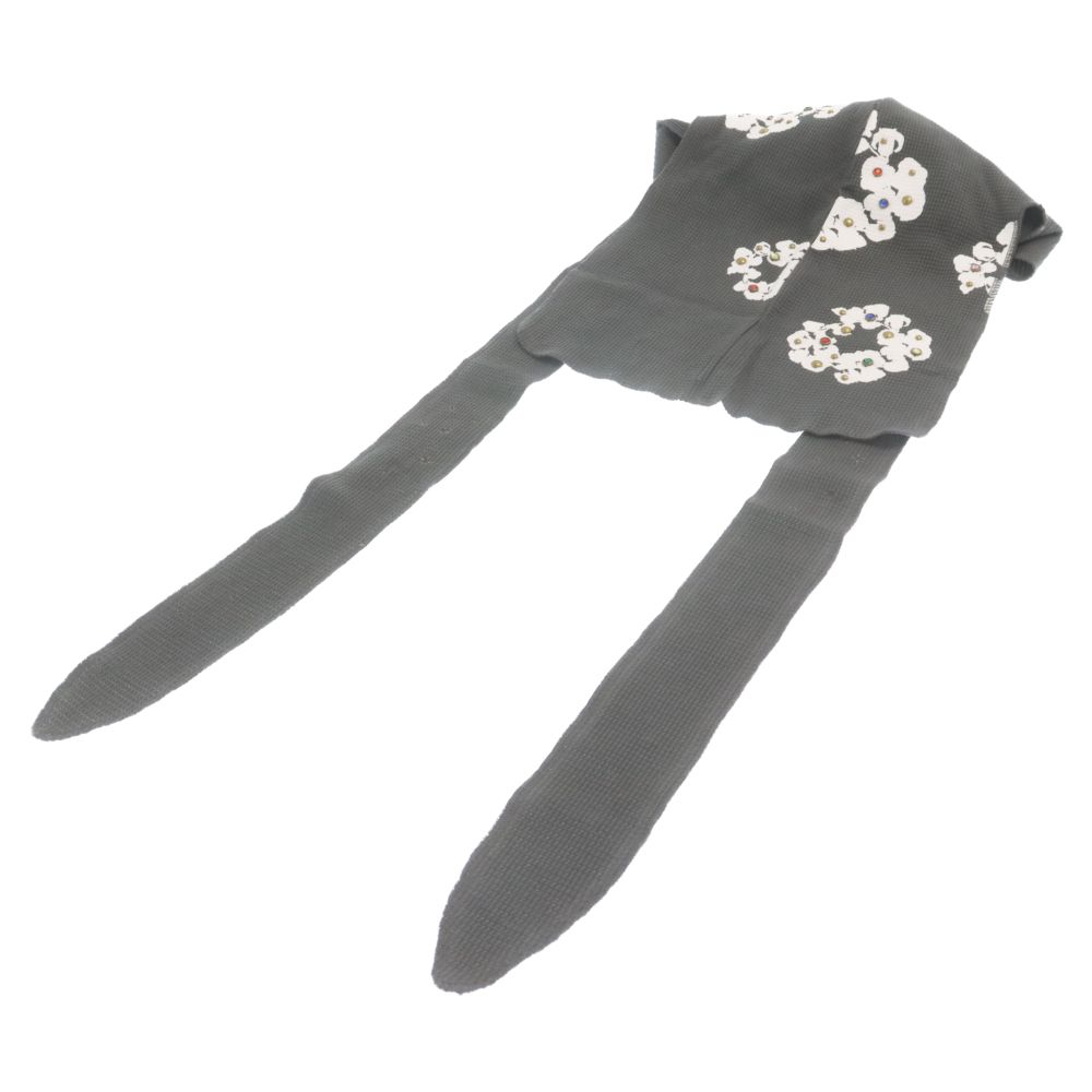 DENIM TEARS (デニムティアーズ) RHINESTONE COTTON WREATH DURAG