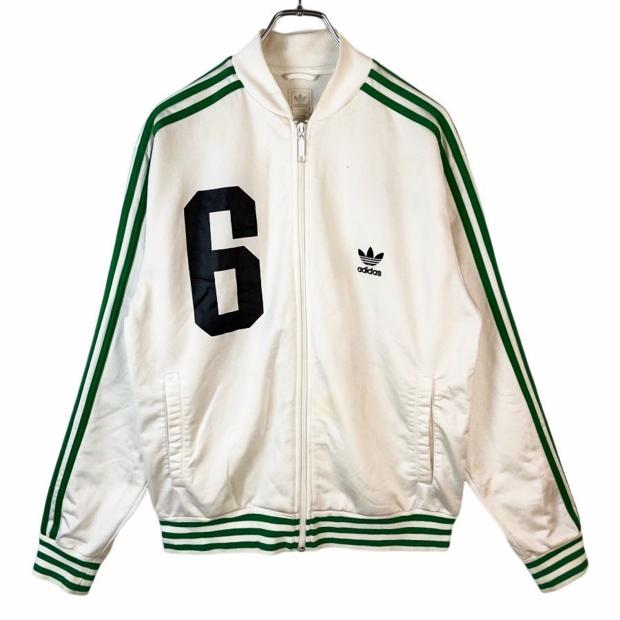 80s90sアディダスAdidasトラックジャケット袖ラインジャージ 