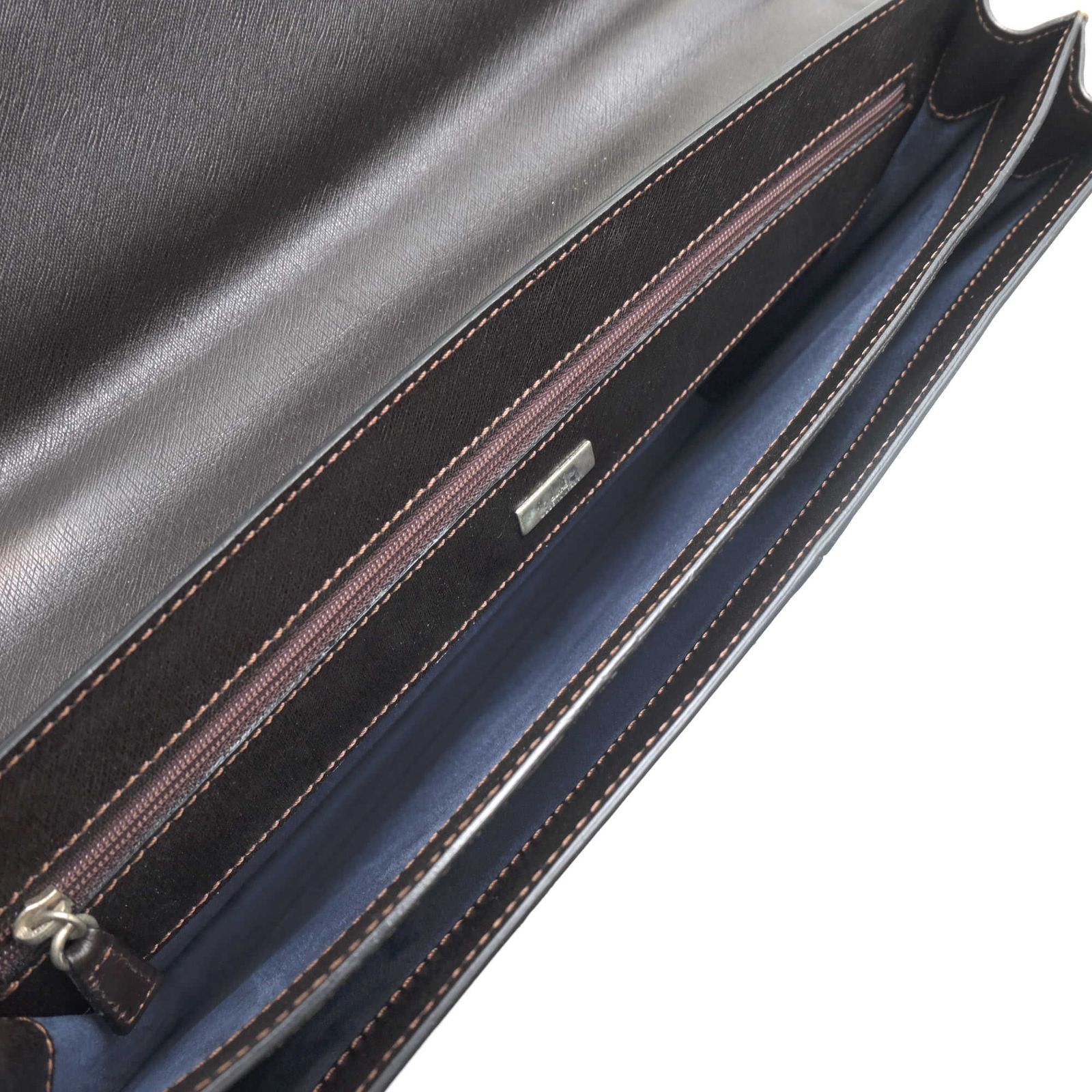 ダンヒル／Dunhill バッグ ブリーフケース ビジネスバッグ 鞄 ビジネス メンズ 男性 男性用レザー 革 本革 ダークブラウン 茶 ブラウン  FA6060E SIDECAR サイドカー フラップ式