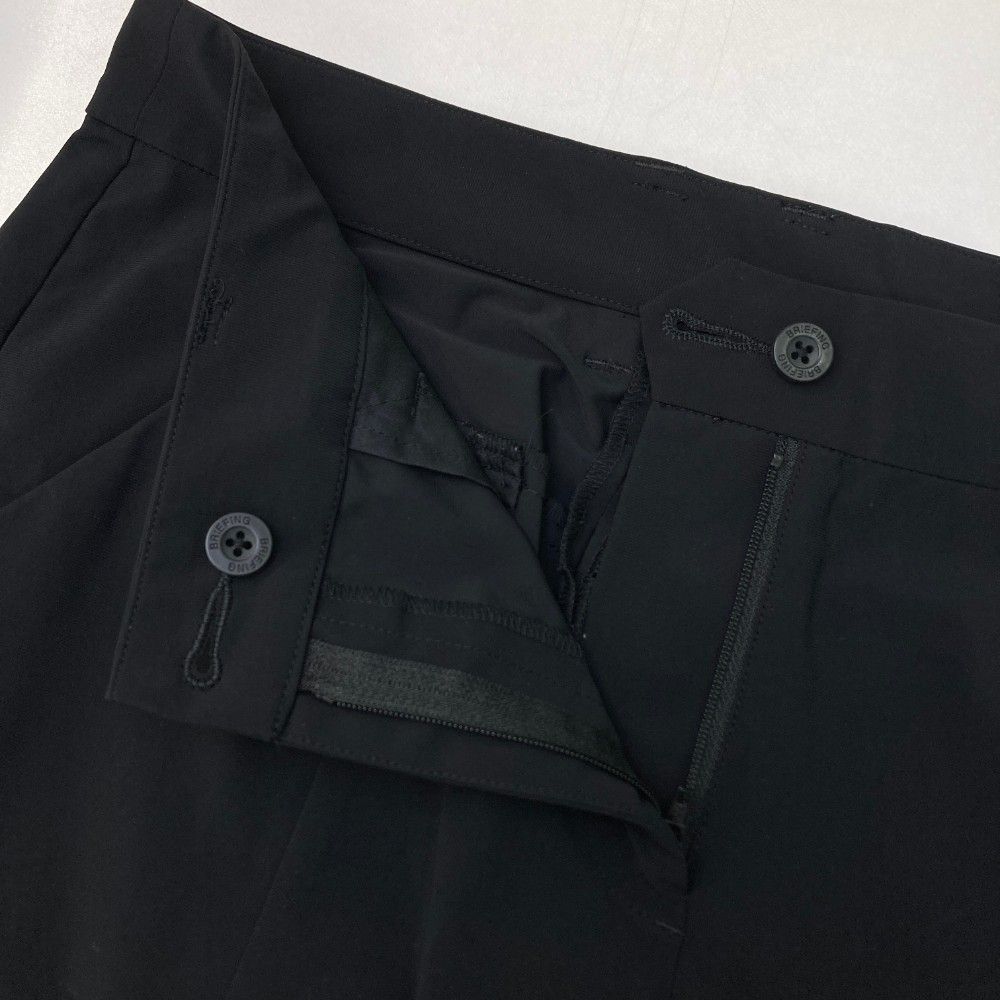サイズ：S BRIEFING GOLF ブリーフィング  ストレッチパンツ  ブラック系 [240101468362] ゴルフウェア レディース ストスト サイズ：S BRIEFING GOLF ブリーフィング ストレッチパンツ