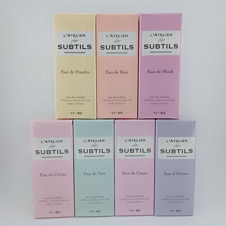 L'ATELIER des SUBTILS 香水セット BTS×VT VT x BTS L'ATELIER des SUBTILS Eau de Vert Repacking w/ BTS