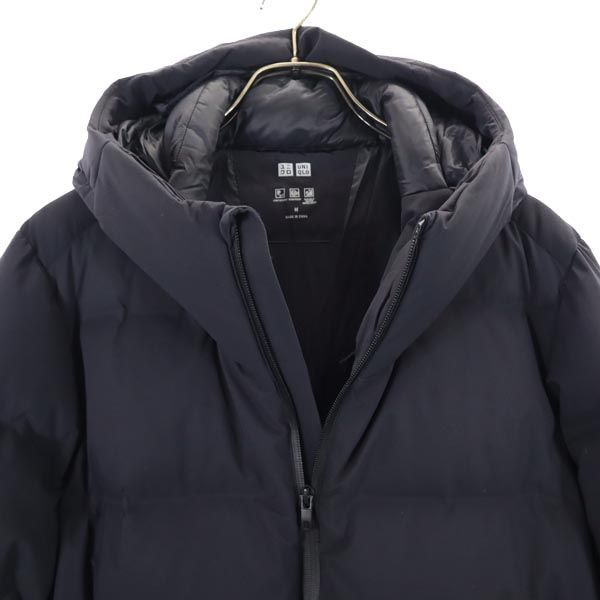 ユニクロ シームレス ダウンジャケット M ブラック系 UNIQLO メンズ