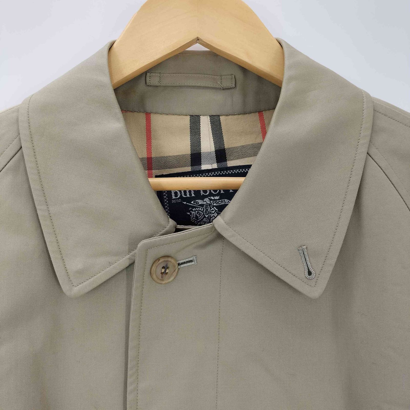 バーバリーズ BURBERRYS 裏地ノバチェックステンカラーコート メンズ