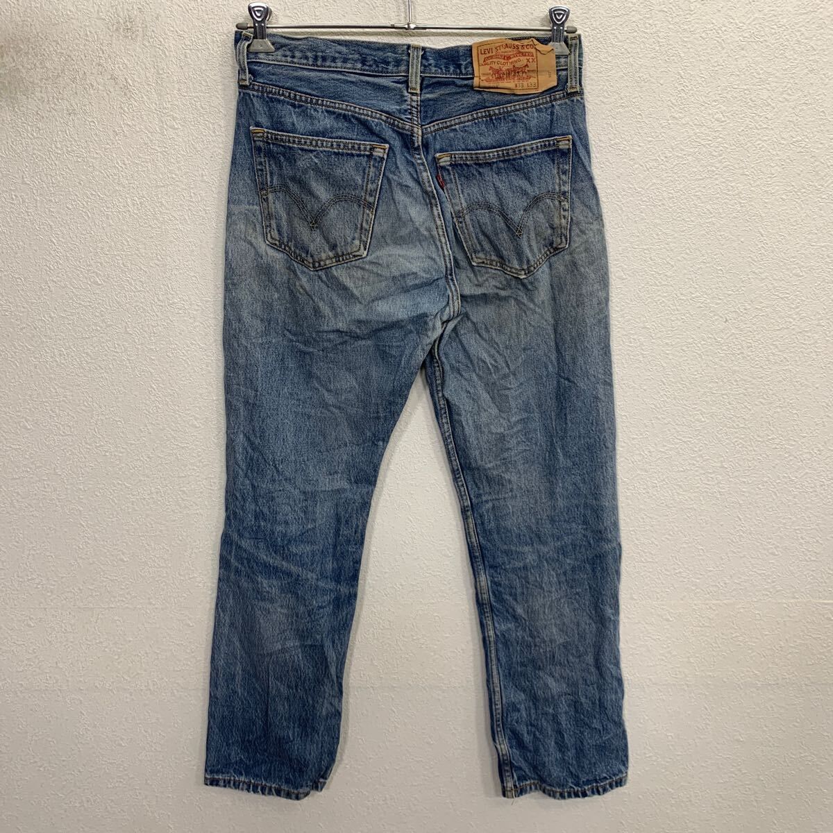Levi's 501 デニムパンツ W33 ブルー リーバイス ボタンフライ