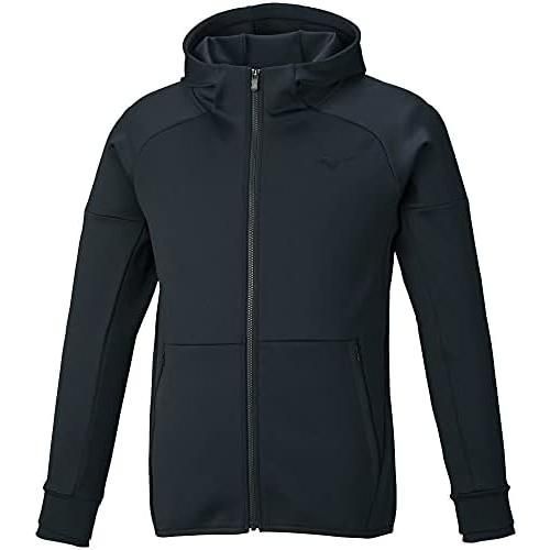 ミズノ(MIZUNO) ストレッチスウェットフーディ 32MC1554 メンズ ブラック XLサイズ