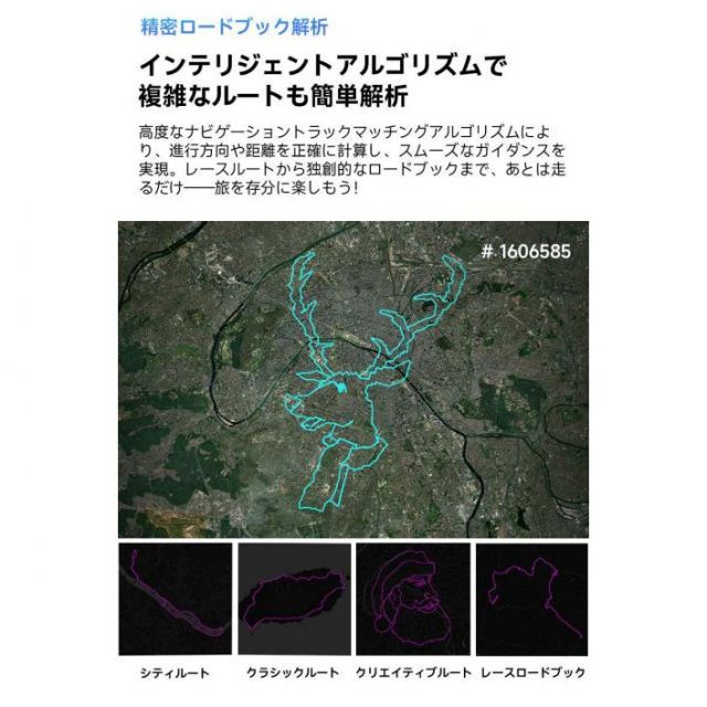 全域ナビ サイクルコンピューター