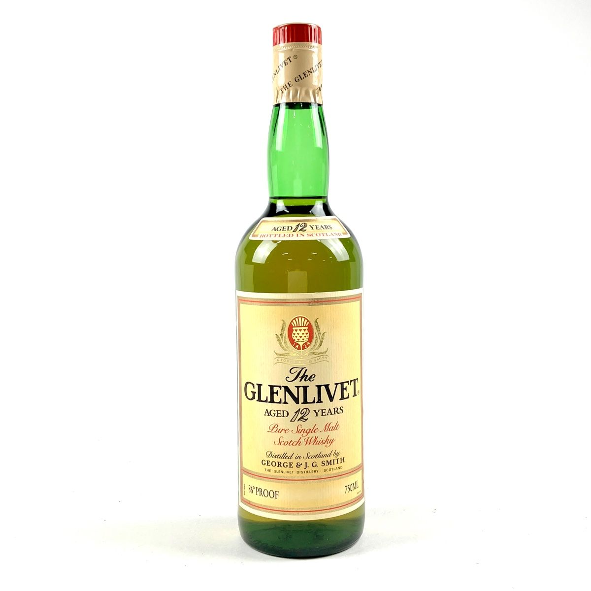 グレンリベット GLENLIVET 12年 旧ボトル 750ml スコッチウイスキー