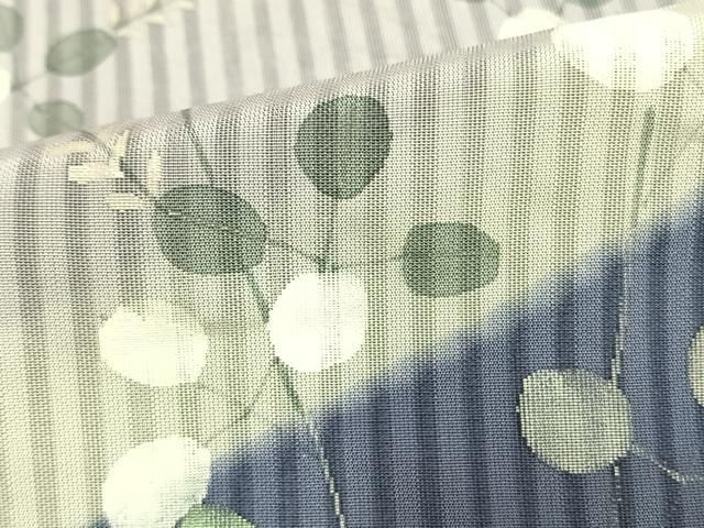 平和屋着物▽訪問着　無双　紗袷　紗×紗　手描き　萩文　正絹　逸品　AAAW7852fy 平和屋着物▽訪問着 無双 紗袷 紗×紗 手描き 萩文 正絹 逸品