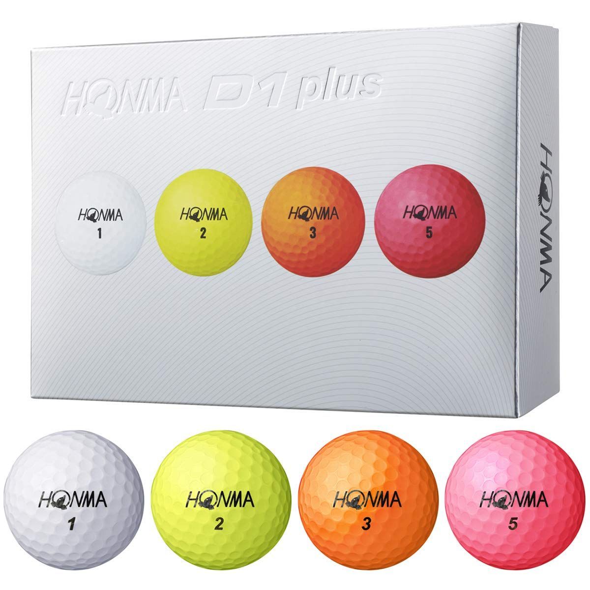 最上の品質な HONMA D1 ゴルフボール 1ダース ホンマゴルフ ホンマ ...
