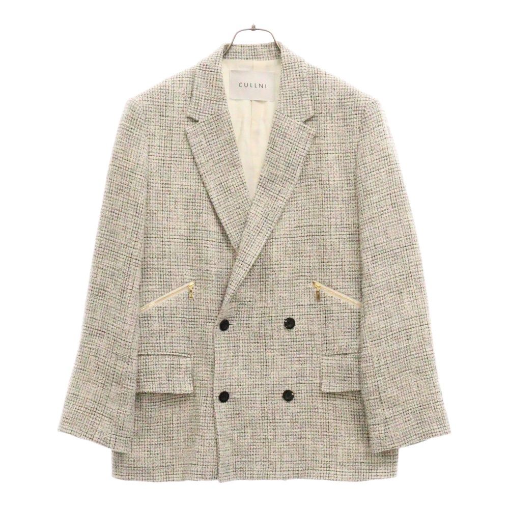 CULLNI (クルニ) 24AW Butcher Tweed Zip Pocket Tailored