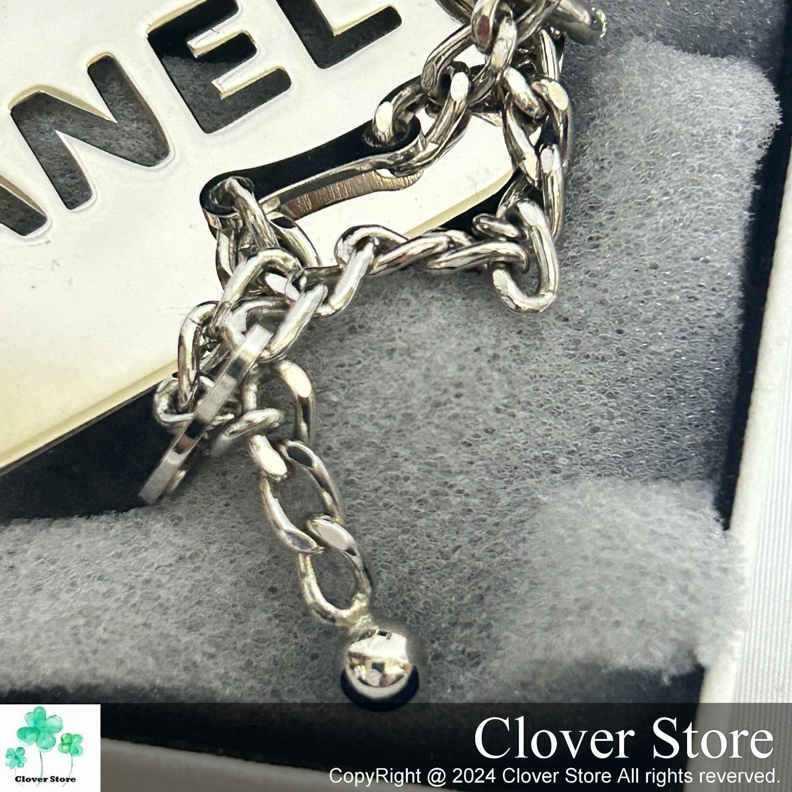⚠ジャックさん専用　CHANEL　シャネル　ロゴプレートドックタグ 値引き交渉お気軽にどうぞ！ 極上美品Sランク】 CHANEL シャネル